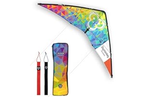 Skymonkey Fastrider Cerf Volant Adulte, Ados, cerf Volant 2 Lignes, 127cm