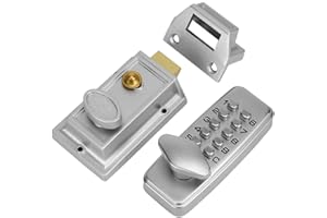 ELPRICO 2 to 4 Digit Code Lock Code Lock, Security Code Lock, Mechanical Code Lock Mini Internal Door Code Lock for External Door