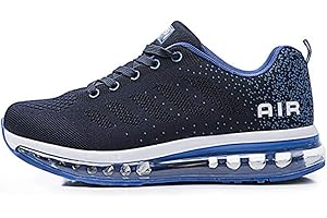 Axcone Homme Femme Air Running Baskets Chaussures Outdoor Running Gym Fitness Sport Sneakers Style Multicolore Respirante - 34EU-46EU