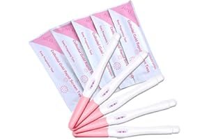 SIMPLY GORGEOUS 5 X Tests de grossesse Test d'urine à domicile ultra précoce de 10mIU de Midstream Sticks