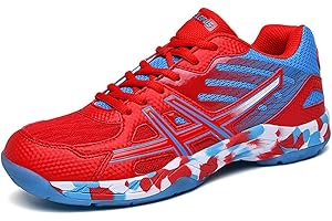 Webrosistol Chaussure de Sport Homme Femme Mode Respirant Légères Non Slip Chaussures Running Badminton Tennis Marche Baskets