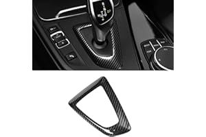 TTCR-II Compatibile con BMW F30 Copertura per Pannello in Fibra di Carbonio, Cambio Pannello Telaio Trim per F20 F21 F22 F23 F31 F34 F35 F32 F33 F36 Copertura del Pannell del Cambio 2012-2018
