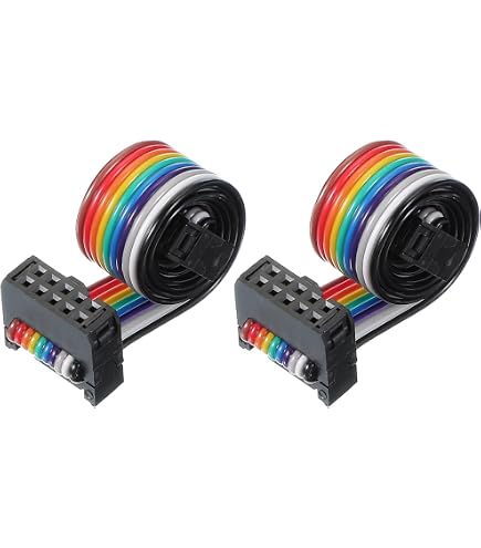 Adafruit GPIO Ribbon Cable 2x8 IDC 16 Broches – 30,5 Cm – Câble Ruban Pour Raspberry Pi Et Extensions