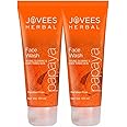 Jovees Herbal Papaya Face Wash For Women/Men | Brightening and Glowing Skin I Removes Pigmentation and Dark Spots | For All Skin Types| 120ml (Pack Of 2)