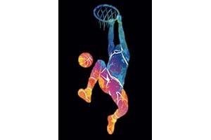 Basketball Notebook - Sport Theme Journal: Cool Multicolor Notebook, Nice Gift for Coach Or Basketball Player, 120 pages, Wide Ruled Journal