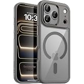 Minesk iPhone 17 Pro Max i&ccedil;in SUPER-CRYSTAL Magsafe ile Uyumlu Kılıf Arkası Kristal Berraklığında Cam G&ouml;r&uuml;n&uuml;m Kenarları Darbe