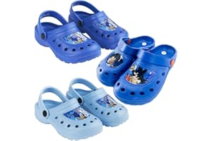 Characters Cartoons Sonic The Hedgehog Dragon Ball Z - Clog Sandalo Sabot con Archetto di Tenuta Ciabatte Mare Piscina