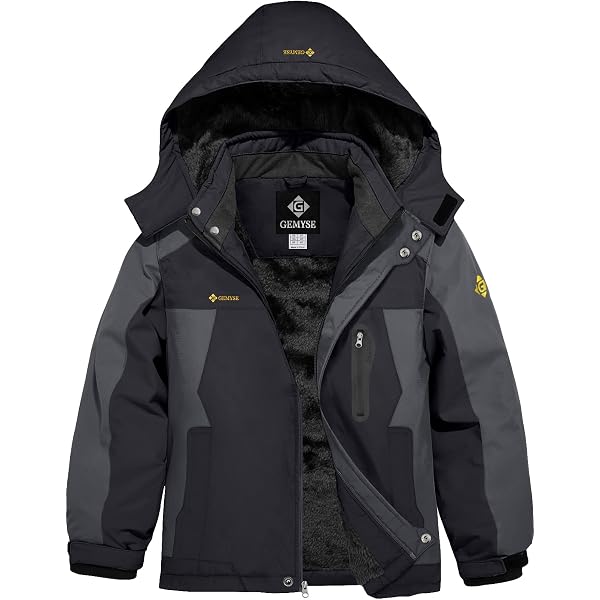 Veste De Ski Femme GEMYSE - Imperméable, Coupe-Vent, Polaire - Pour Sports D'Hiver Et Montagne - Taille L