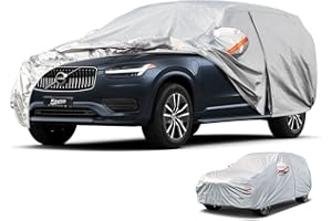 Kayme 6 Layers SUV Car Cover Waterproof Breathable, Custom Fit Volvo XC90 (2015-2024), Outdoor Full Cover Sun Rain UV Dust All Weather Protection. Shipping From UK Warehouse.
