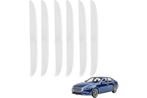 EILYGK 6Psc Car Door Edge Protector Guards Strips, Clear Scratches Dings Protectors for Car Doors-Transparent