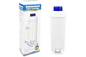 WinGluge Filtro Cafetera, Compatible con Máquinas de Café Delonghi DLSC002, ECAM, ETAM, EC680, EC800Series, Filtros de Agua con Carbón Activado, para Optimiza la Calidad del Café y Previene la Cal