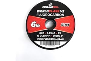 Fulling Mill FLUOROCARBON V2 WORLD CLASS TIPPET - LEADER 50M SPOOL