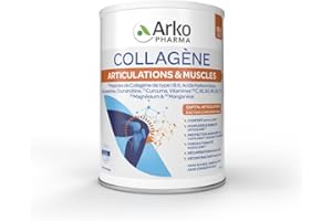Arkopharma - Collagène Articulations et muscles 260 g | Articulations - Gênes articulaires - Muscles - Capital osseux | 260 g