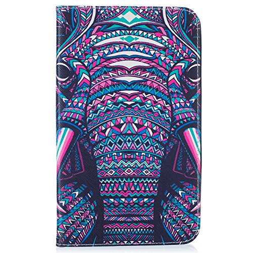 Romtronic Samsung Galaxy Tab A6 7.0 Zoll Hülle, Cute Colorful Design Flip Tasche PU Leder Abdeckung Stand Schutzhülle für Samsung Galaxy Tab A 7.0 Zoll T280 T285 + 1 x Schwarz Stylus (Design 04) - 2