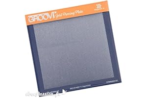 Groovi Claritystamps Groovi - Plantilla de costura diagonal (15 x 15 cm)