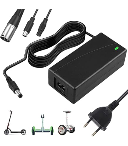 Ladegerät 42V 2A Für E-Scooter & E-Bike - Netzteil Mit XLR Anschluss