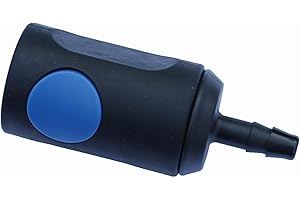 BFS Aquamatik Wasserkupplung mit Ventil 10mm inkl Klemmring