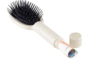 Evergreen Labs Brosse à cheveux avec compartiment secret - Cache-argent, cache clés, brosse à cheveux de voyage - Tirelire discrète pour objets de valeur - Coffre-fort caché - Coffre-fort caché -