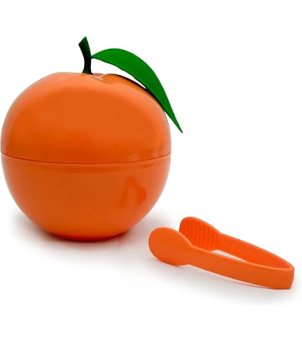 Seau à Glace Cerise Rouge Fun – Polypropylène Avec Pince Intégrée, 15 Cm, Parfait Apéro & Cocktails