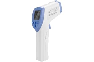 DAUERHAFT High Precision Veterinary Infrared Thermometer Blue Non-Contact Digital Thermometer for Pig Sheep Horse Dog