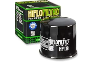 SUZUKI Compatible avec/Remplacement pour 750 GSR / 600-650-750 GSXF/INAZUMA/RF- FILTRE A HUILE HF138