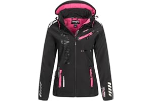 Geographical Norway Damen Herbst Winter jacke Softshell Jacke - Regen Outdoor ÜbergangsJacke Production FVS