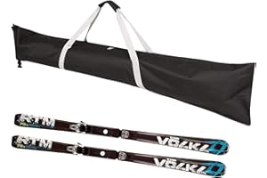 GENERIC Bolsa de Viaje para esquí, Bolsa de esquí Ajustable | Bolsa De Transporte Impermeable para Organizador De Esquí Y Snowboard,Bolsa Protectora de esquí para Viajes de esquí en avión Coche y