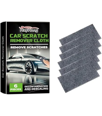12 Pièces Nano Sparkle Cloth Pour Les égratignures De Voiture, Nano