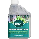 Envii Aquarium Klear Anti-Algae for Aquarium &ndash; Removes Green Water and Algae in Fish Tank, Natural Treatment with Bacteria fo