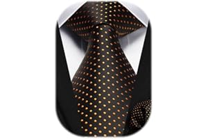 HISDERN Cravatta Uomo Elegante A Pois Fazzoletto Matrimonio Classico Formale Cravatte E Fazzoletti Da Taschino Set Per Festa Lavoro Affari