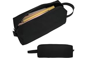 Fmeida Federmäppchen Mädchen Federtasche Junge Schlampermäppchen Vintage Federmappe Etui Single Stiftemäppchen Stiftemappe Federpenal Mäppchen Teenager für Büro Uni