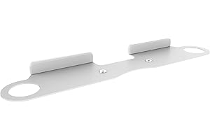 PureMounts PM-SOM-091 Soporte de Pared Compatible con la Barra de Sonido SONOS Beam, Carga útil: 5 kg, Blanco
