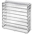 SKEIDO Acrylic Palette Organizer,Multi-layer Clear Cosmetic Tools Desktop Multi-layer Acrylic Storage Box