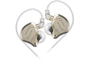 Yinyoo KZ ZSN Pro 2 monitores intraurales, Auriculares con Cable KZ con Controladores híbridos 1ba 1dd, Auriculares intrauditivos de Alta fidelidad para músicos con Cable sin enredos para Juegos