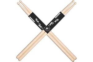 MOREYES 5A Drum Sticks Wood Tip Drumstick (Maple)