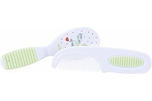NUBY Nûby ID711GREEN-LM Unisex Brush and Comb