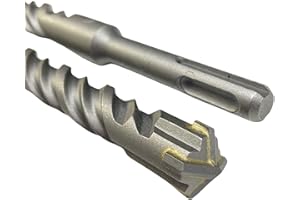 SDTOOLS SDS Plus Cross Head Hammer Drill Bit - 4 Point X Head Cutter Carbide Double Twisted - Drilling Masonry, Concrete, Brick, Stone (6.0 x 160mm)