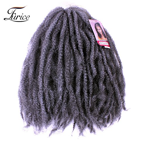 Afro Twist Braids Hair Afro Kinky Marley Crochet Braids Hair Curly