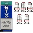 GTX coils for Vaporesso Target PM80 Swag PM30 PX80 GTX ONE Luxe PM40 GO40 GO80 GO 40 80 Coil POD 22 26 Luxe 80 80S Gen 40 Coil Triple Silicon Protection- No Nicotine (0.8 Ohm Mesh (5Pcs))