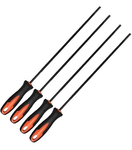 Bahco 1 230 08 2 2 Ronde vijl met ergonomisch hecht   14TPCM   200mm