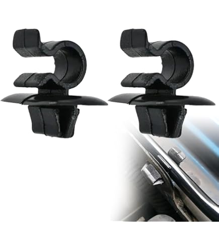 Lot De 2 Clips De Fixation De Capot 792834, Compatibles Avec Citroën AX