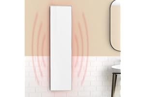 Klarstein Chauffage Infrarouge, 360W Radiateur Electrique Mural pour la Maison, Salle de bain, Télécommande, Thermostat, Détection de Fenêtre Ouverte, Chauffage Mural, Faible Encombrement et Econome