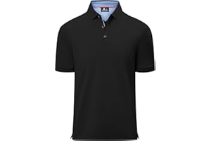 SwissWell Poloshirts Herren Kurzarm Atmungsaktiv Schnelltrocknend Golf Poloshirts T Shirt Männer Regular Fit Polohemd Sommer M-3XL