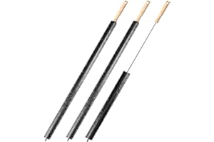 PCVANLEY Lot de 3 brosses de Nettoyage pour radiateur 73 cm, dépoussiéreur Flexible pour radiateur, brosses pour la poussière à l'intérieur