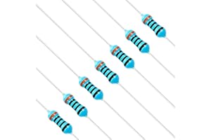 Chanzon 100pcs 1/4W (0,25W) 3K Ω Ohm Metallfilm-Fest widerstand 0,01 ±1% Toleranz 3KR MF Durchgangsbohrungs widerstände Strombegrenzung Rohs-zertifiziert Resistor