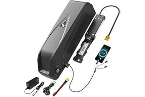 QWEZOTUY Ebike Battery 52V 20AH Hailong 03 Electric Lithium-ion Bike Battery with Charger/Anderson /XT60 XLR connector for 52V 250W 300W 400W 500W 600W 700W 800W 900W 1000W 1500W Motor (0-1500W)