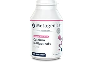 Metagenics Calcium D-Glucarate - Energy-Yielding Metabolsim & Gut Health - 90 Capsules