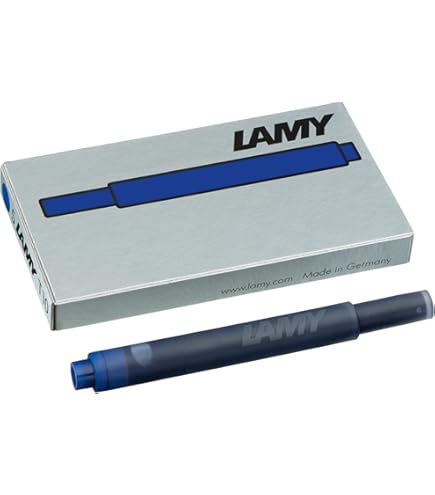 LAMY T 51 inkt 828 – inktvat met restverzamelbak in de kleur blauw (uitwisbaar) – 30 ml LAMY T 51 inkt 828 – inktvat met restverzamelbak in de kleur blauw (uitwisbaar) – 30 ml