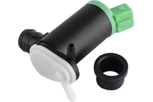 BOROCO Pompe lavavetri, Pompa lavavetri per Sistema di Lavaggio Parabrezza Pompa Acqua Parabrezza Auto Pompa lavavetri per 106 206 306 406 806