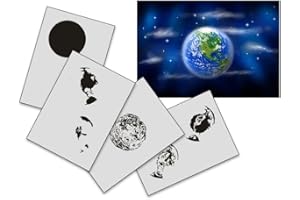 UMR-Design AS-161 Earth Pochoir pour aérographe Step by Step Size M